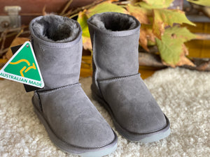AUSTRALIAN genuine UGG Boots SLATE GREY mid length  FREE POSTAGE