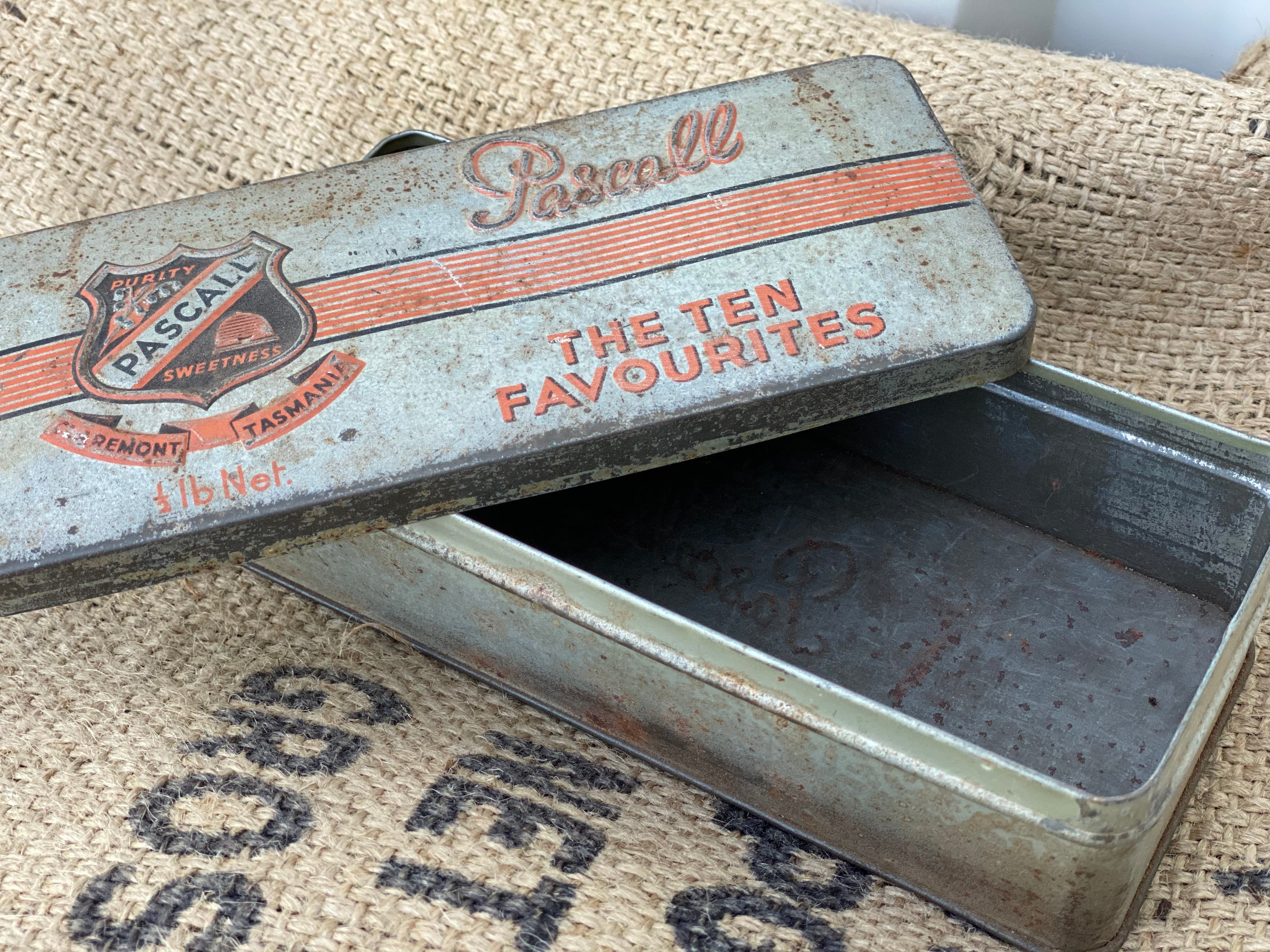 Vintage LOLLIES/SWEETS Tin