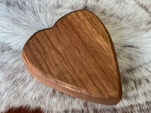 CHUNKY Handmade Timber Hearts