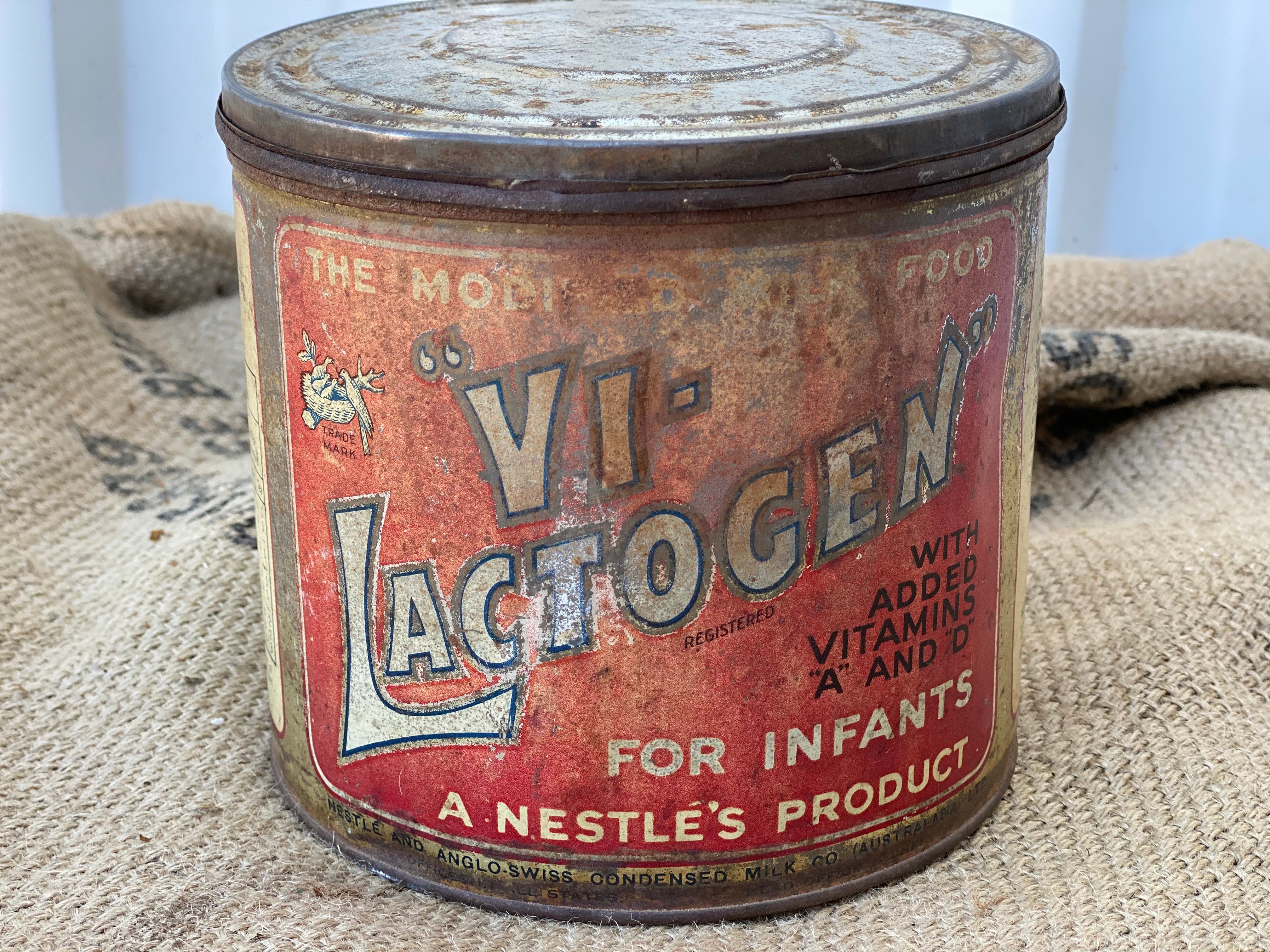 Vintage Vi - Lactogen Tin