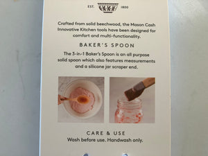 Mason Cash 3 in 1 Bakers Spoon