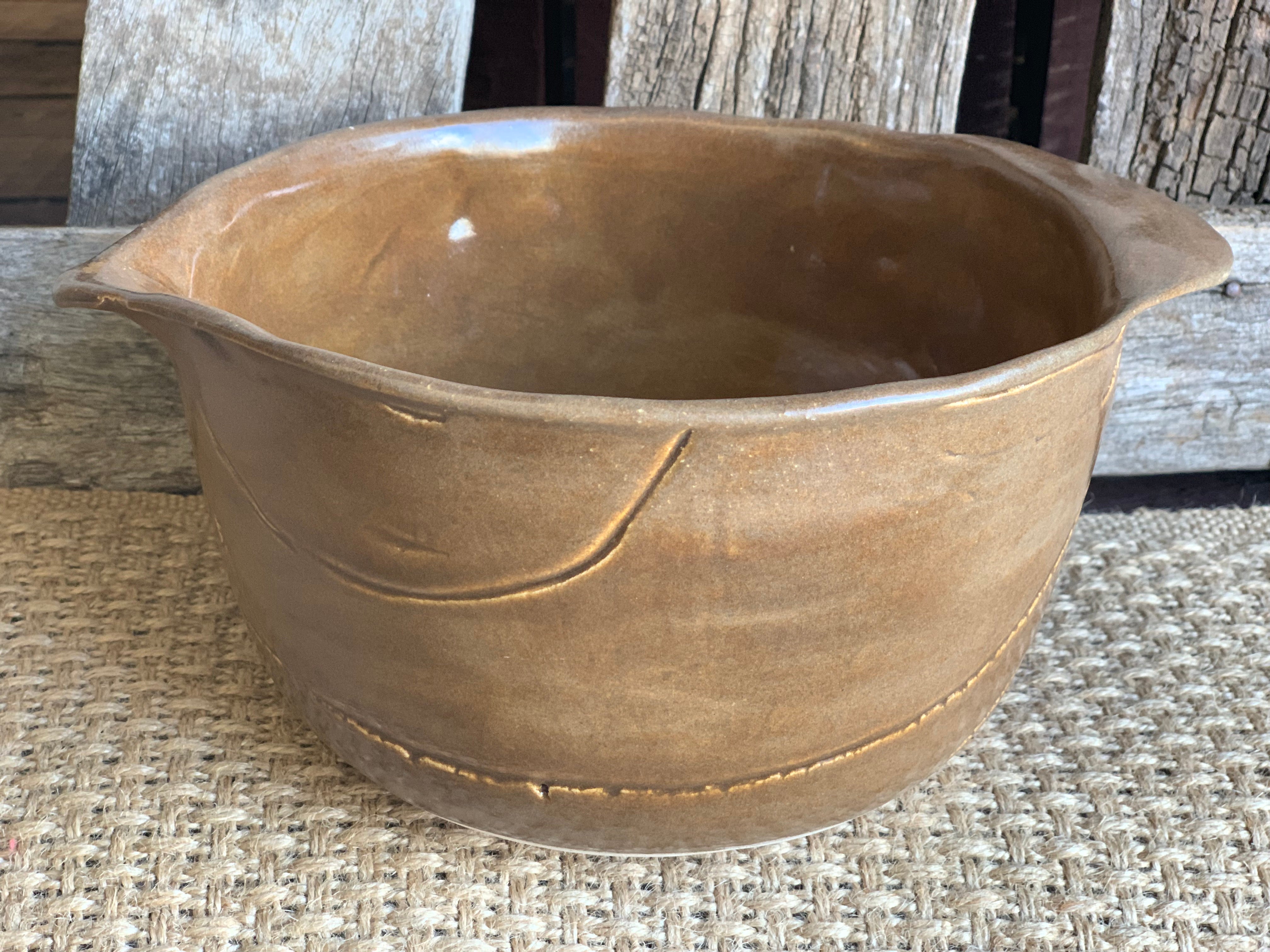 NEW Unique Handmade Mixing Bowl