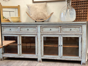 OAKDALE Farmhouse Sideboard with Glass IN STORE NOW