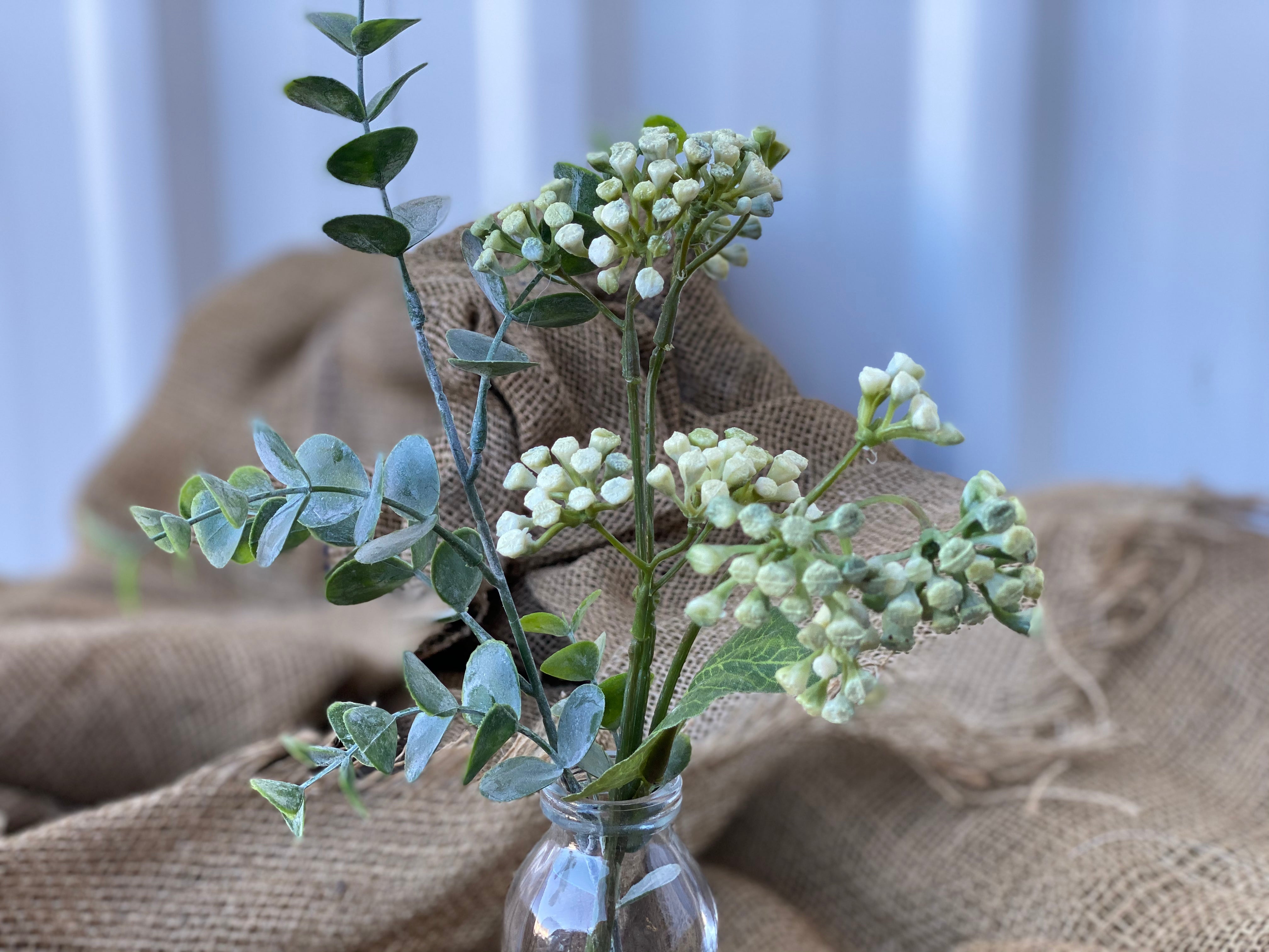 Native Faux Stems Vase