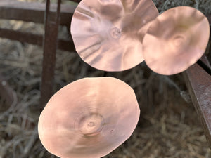 Copper Poppy Stakes Set of 3