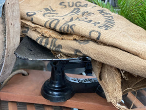 Mixed Hessian VINTAGE Printed Bag
