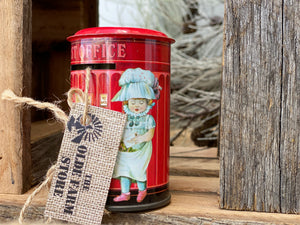 Vintage Post Office MONEY Tin