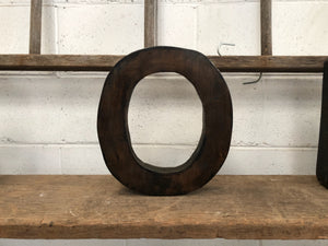 XL Vintage Handmade Letter ‘O’ By Opa’s SHED Designs