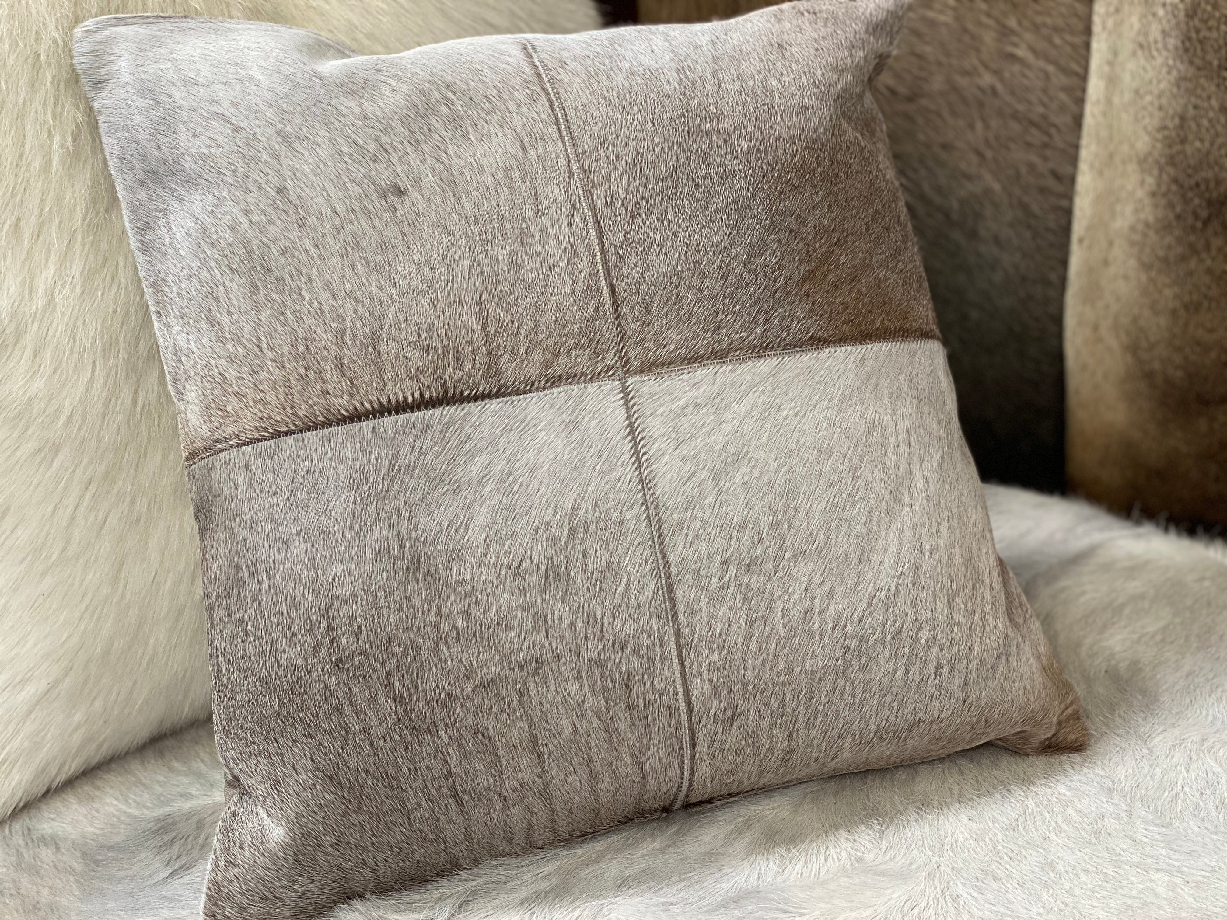 Cowhide Cushion FREE Postage