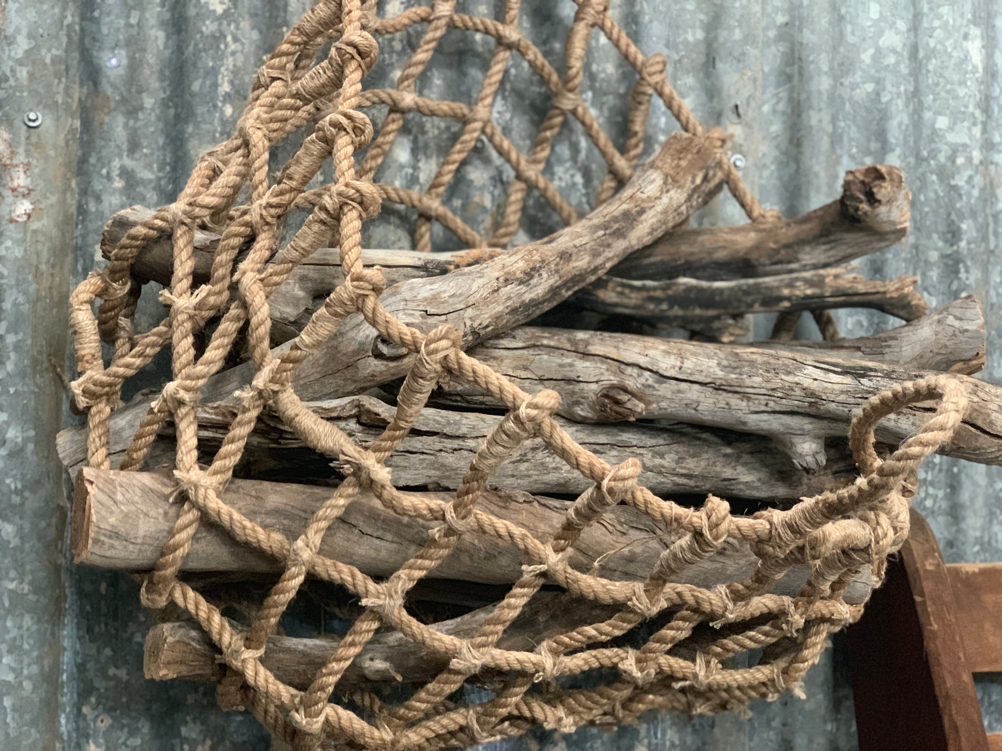 Multi Purpose JUTE Rope Bag Storage Decor
