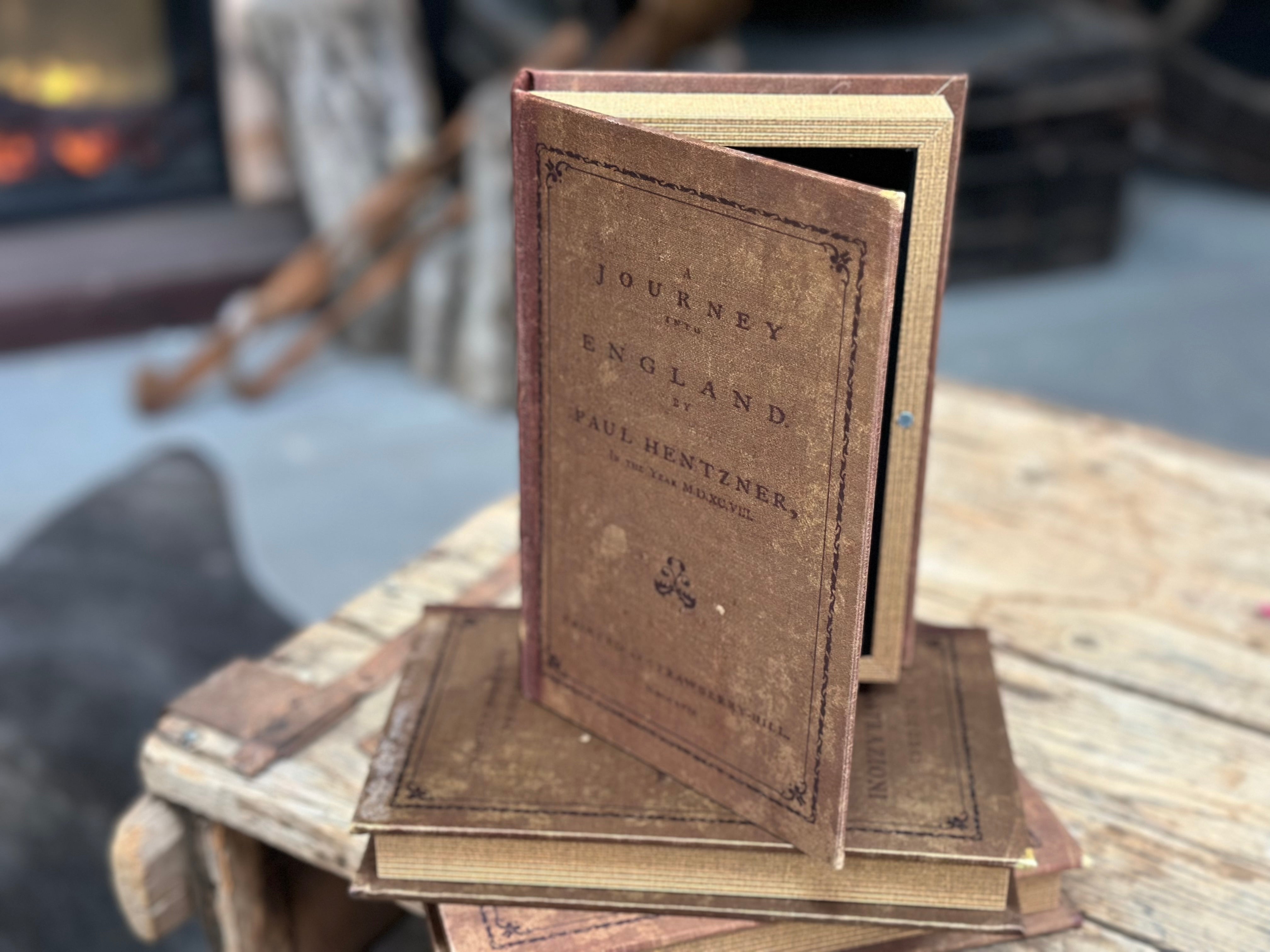 Set of 3 Vintage Book Box Set