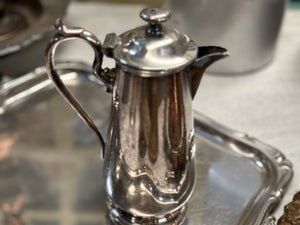 Antique Silver Jug Pot
