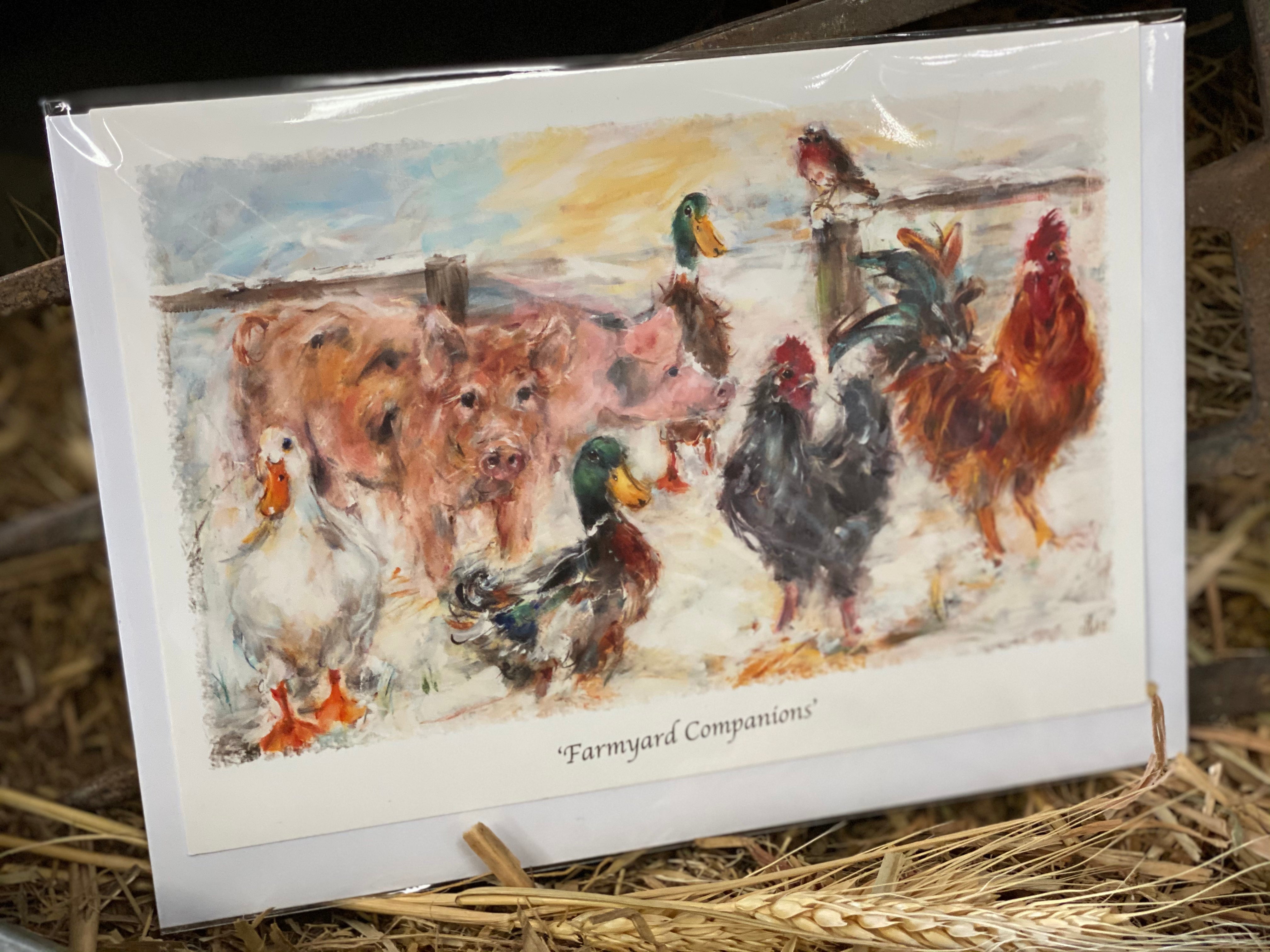 ARTZ CARD “Farmyard Companions”
