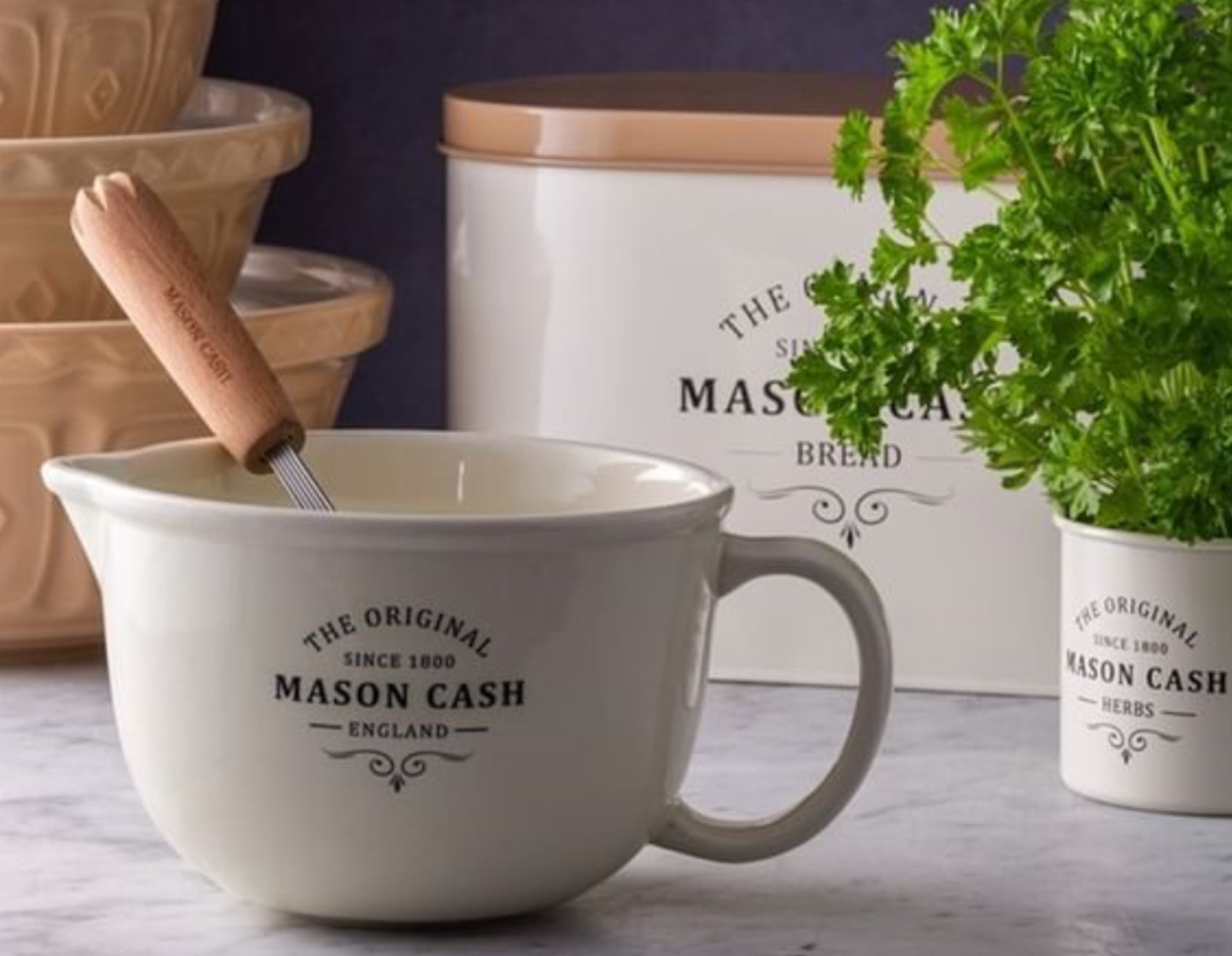 Mason Cash ORIGINAL Herbs Canister