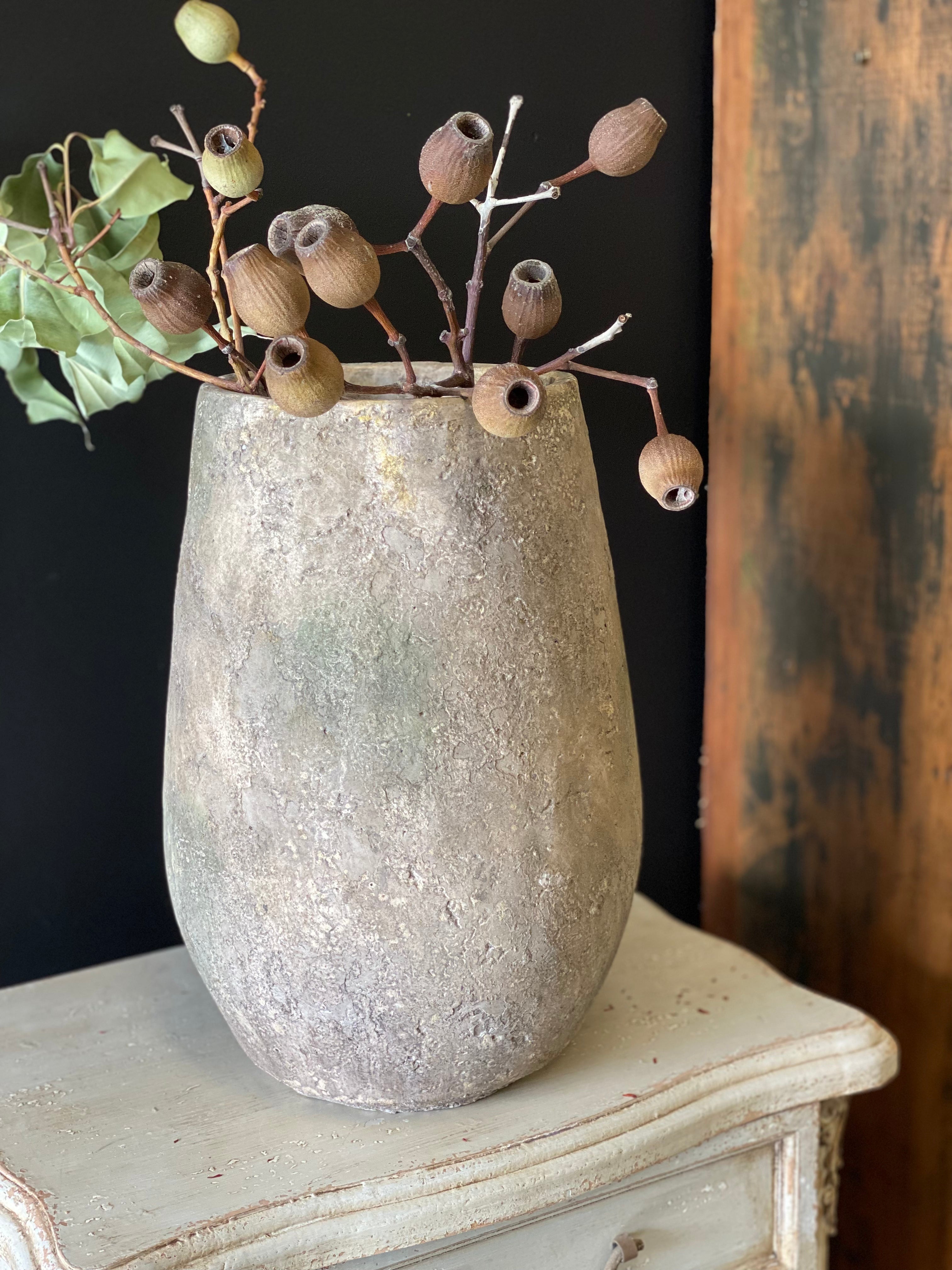 XL Concrete EARTH Pot VASE