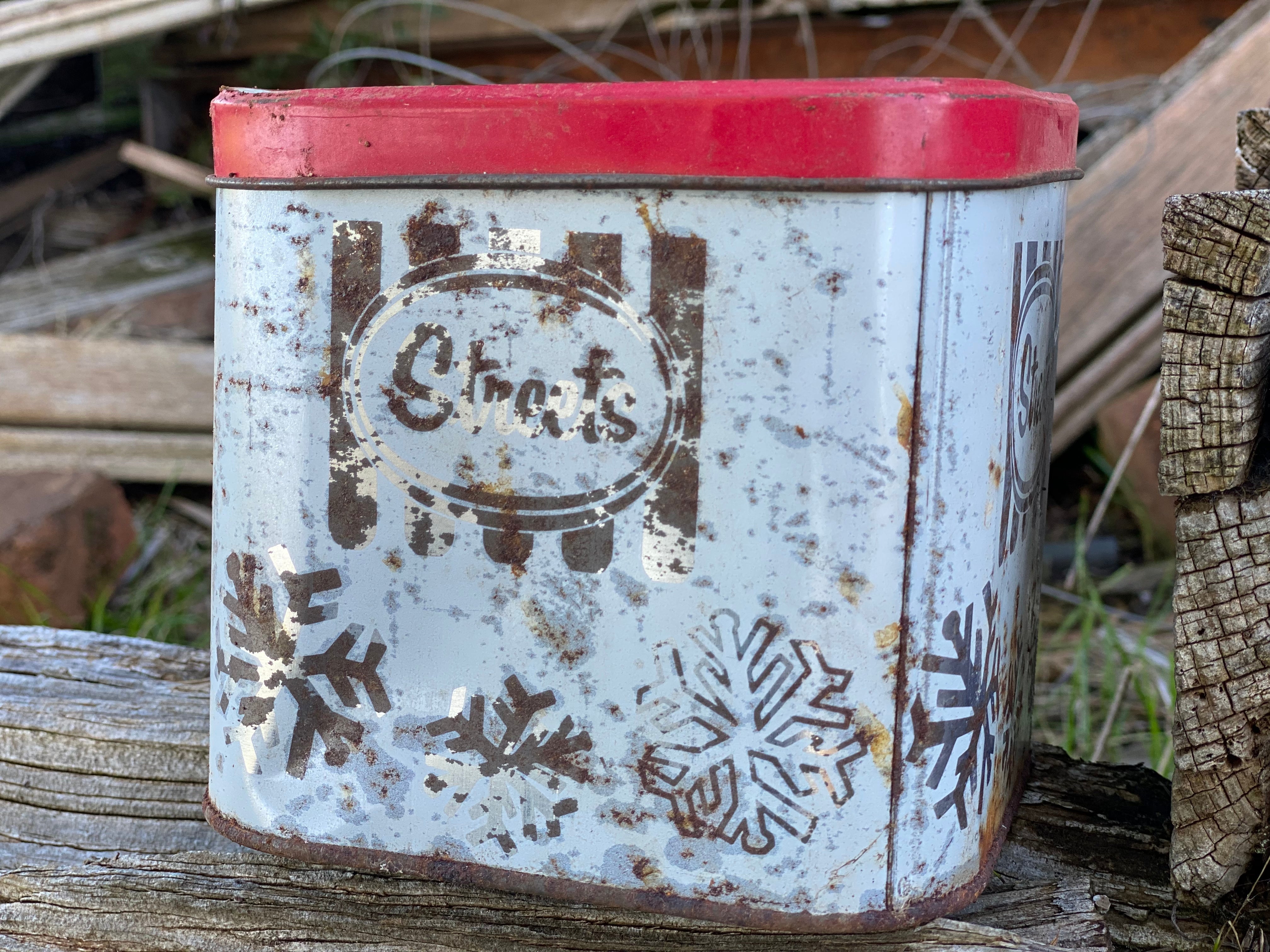 Vintage STREETS Tin FREE Postage