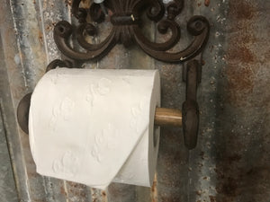 Cast Iron Toilet Roll Holder FREE Postage