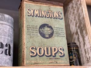 Vintage Green Symington’s Soups Tin