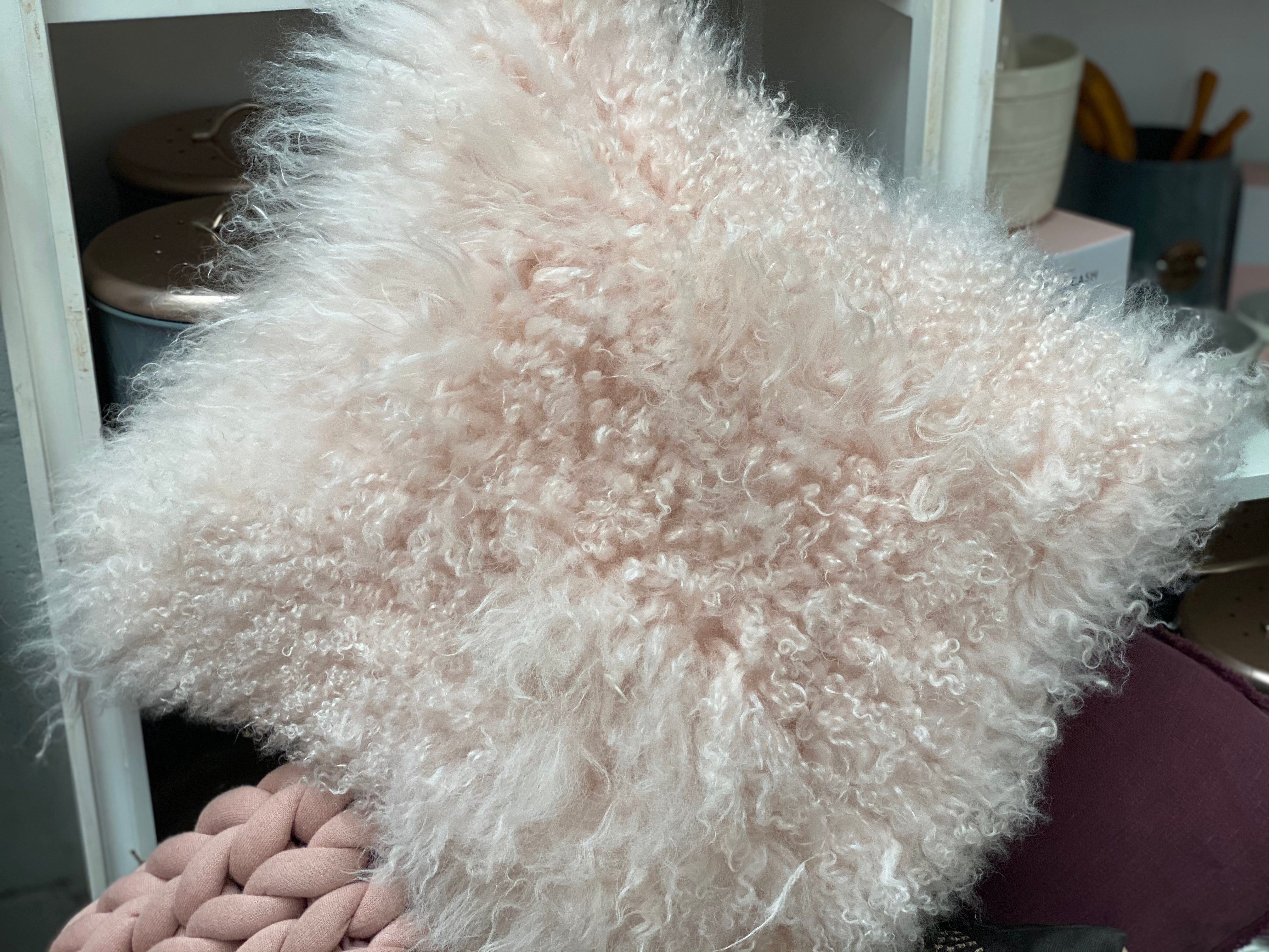 Mongolian BLUSH Cushion