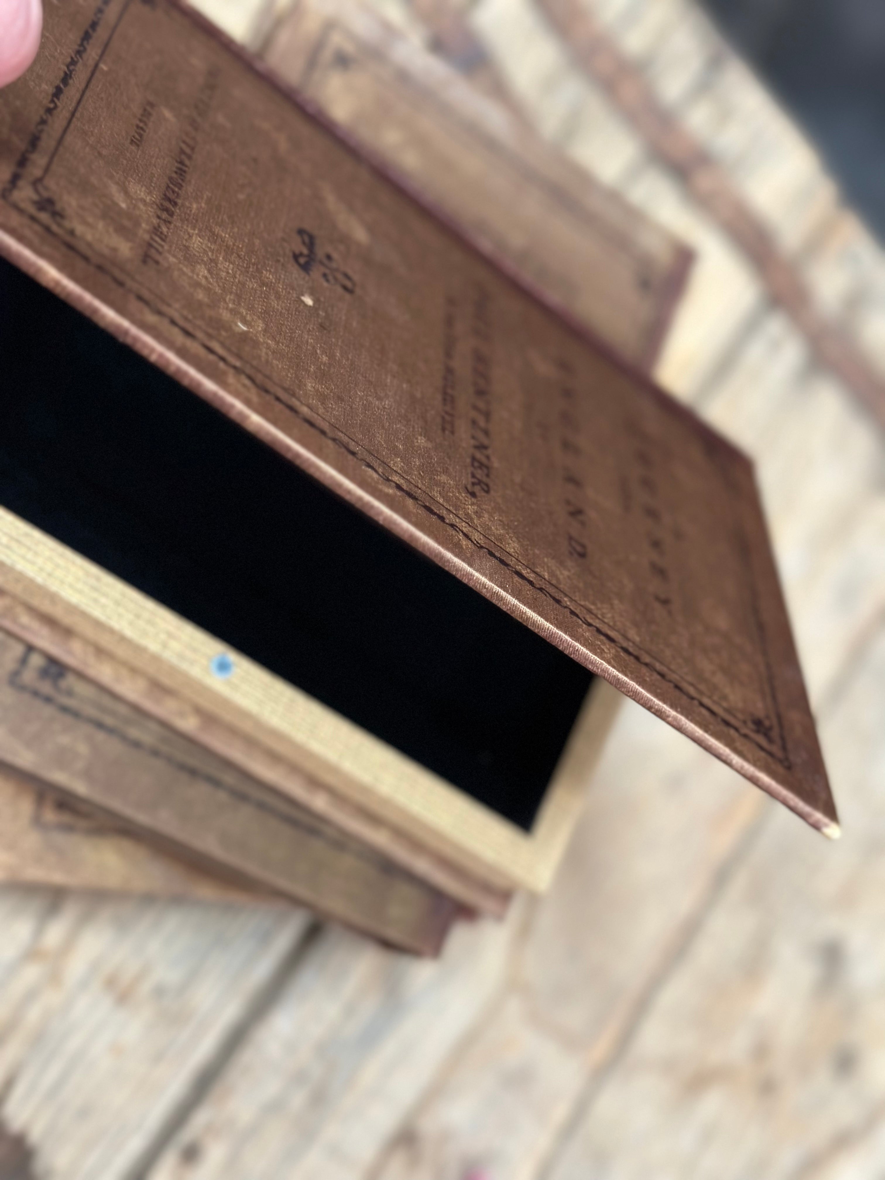 Set of 3 Vintage Book Box Set