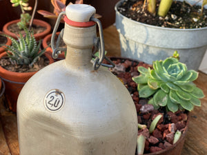 Vintage Tin Bottle Made In Germany