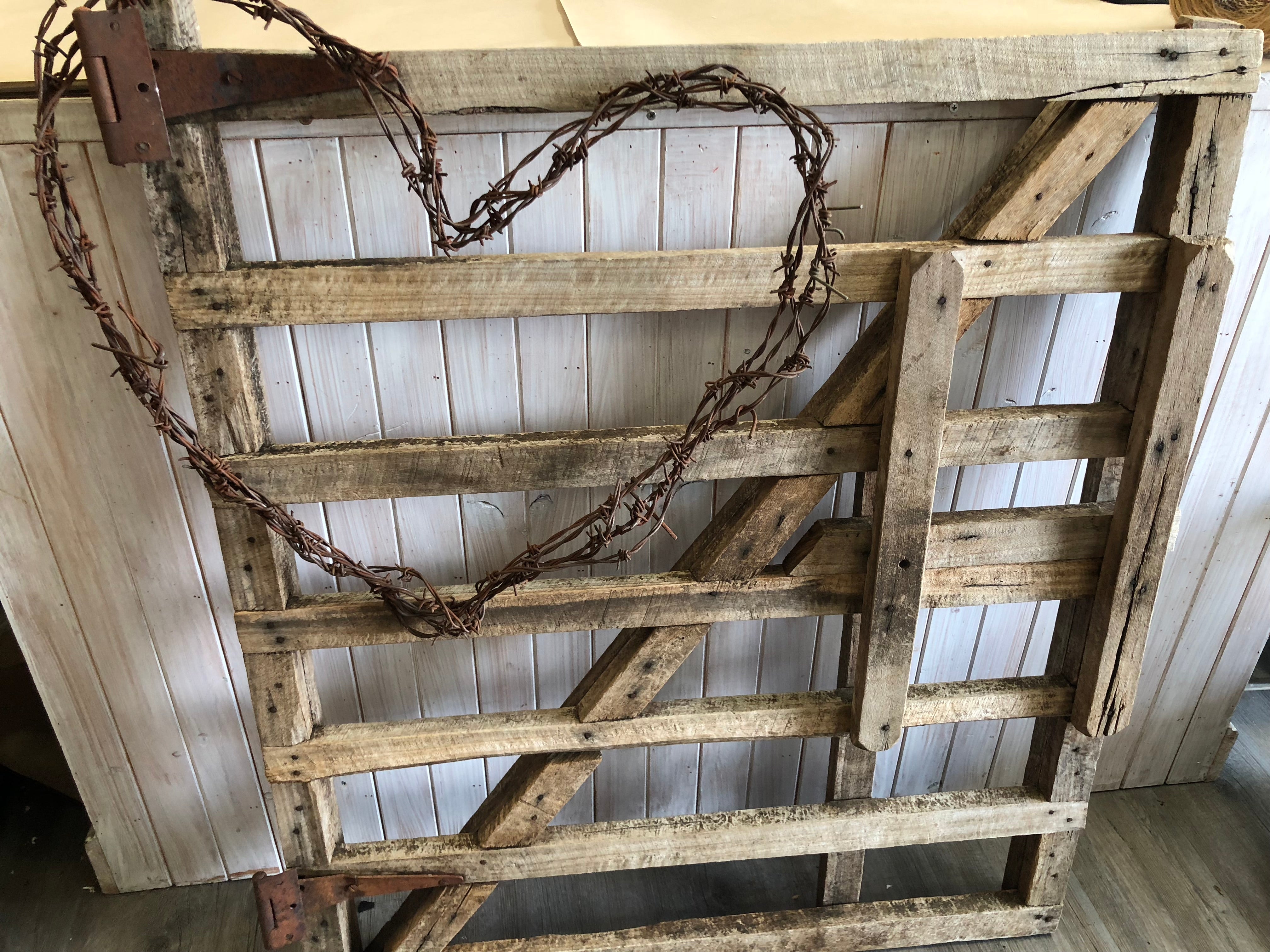 Vintage Timber Gate