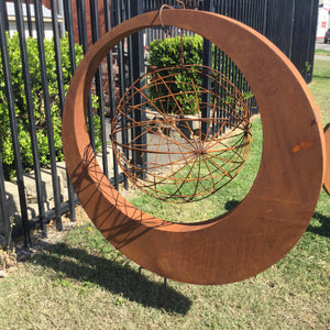 Rustic Garden Sculpture