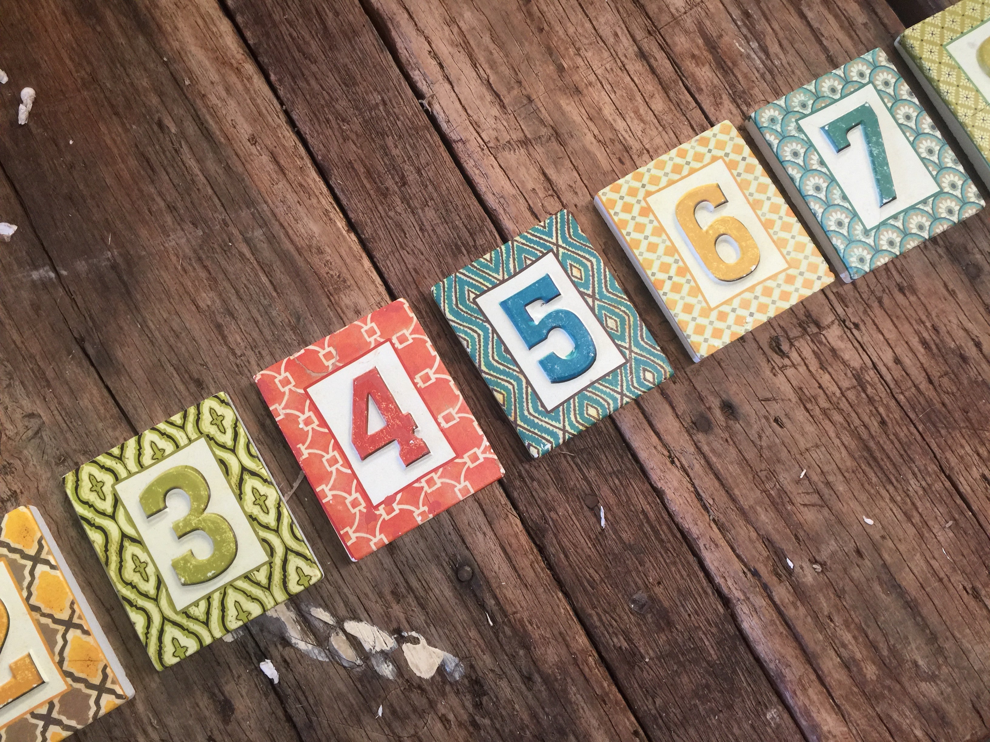 Tiles No 1 to 10