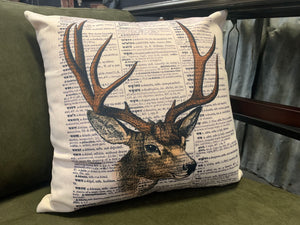 Deer Cushion FREE Postage