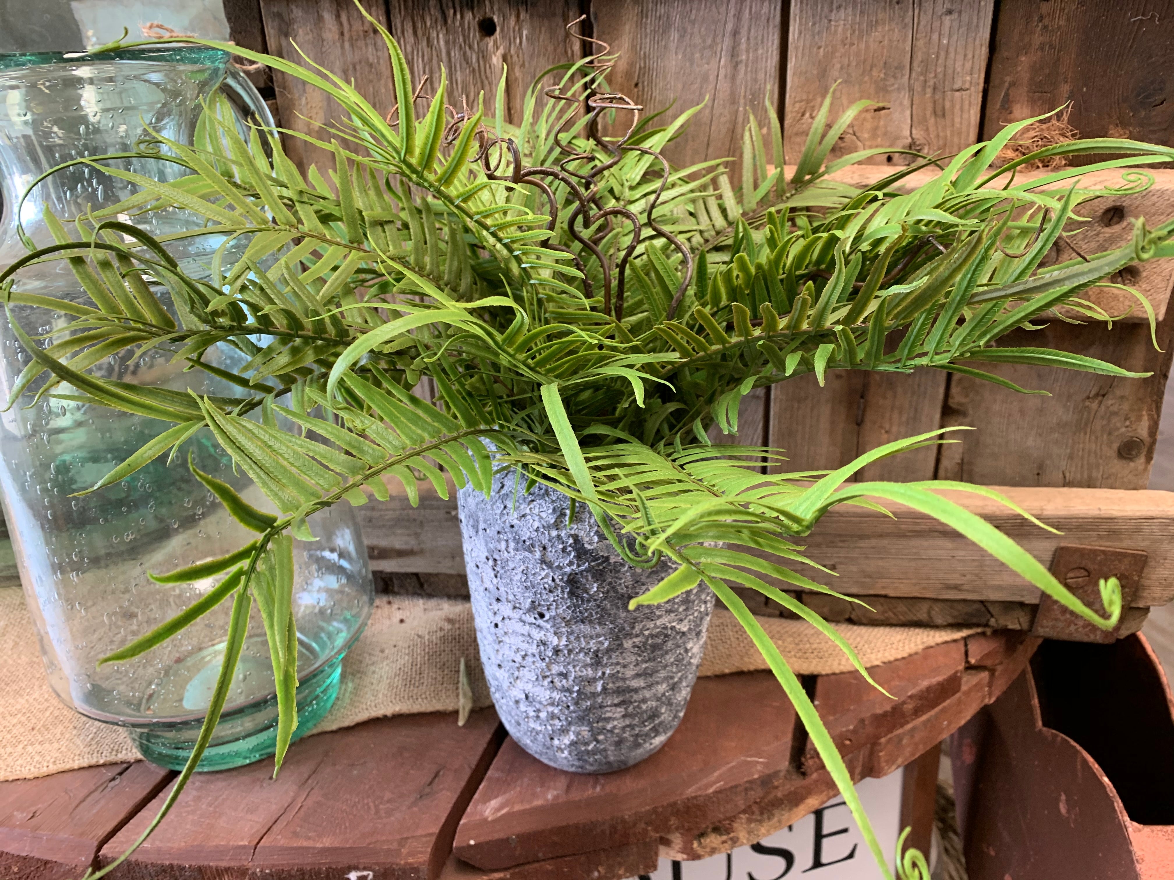 Faux Fern in Pot