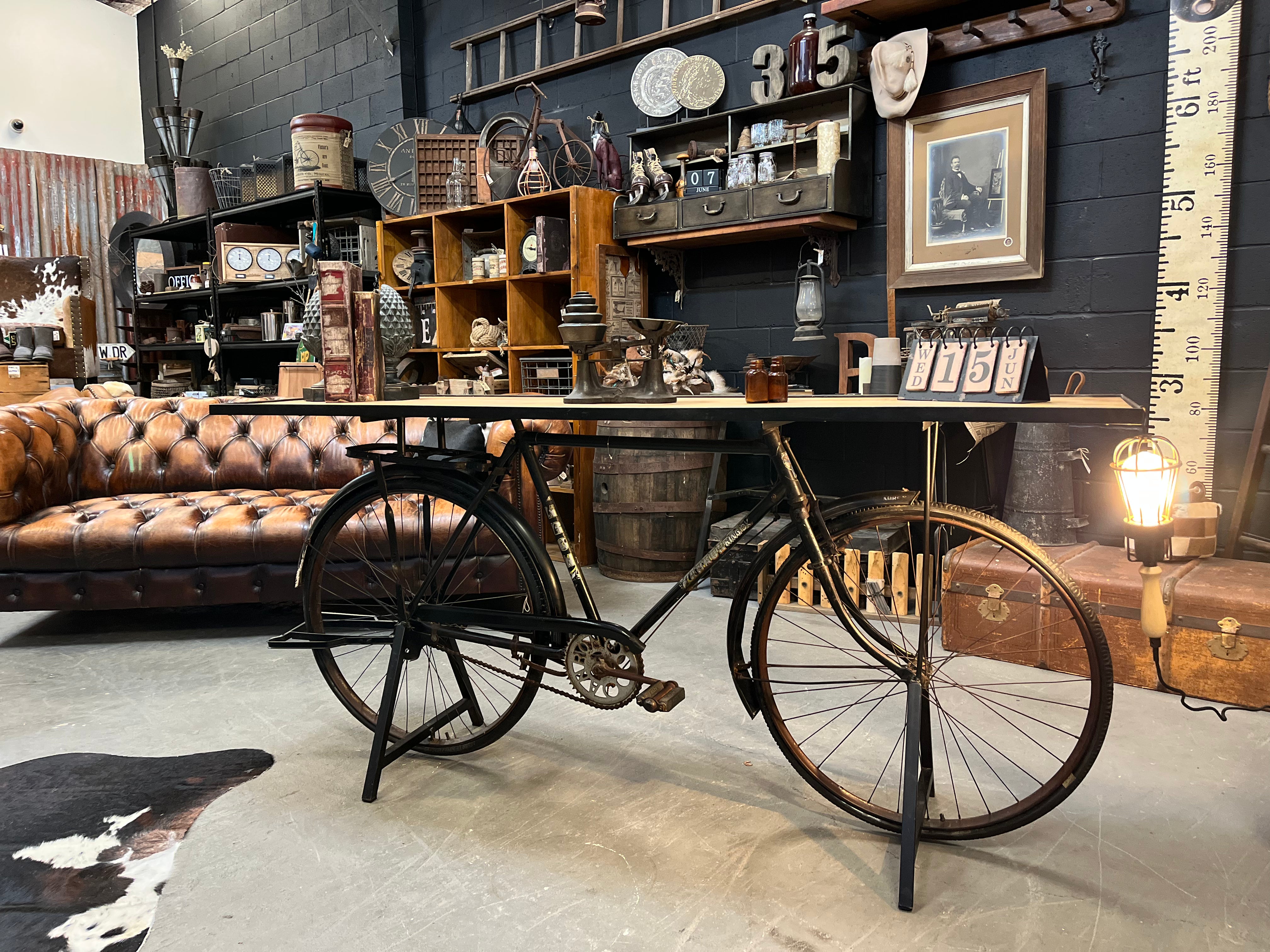 Vintage BICYCLE Side Table
