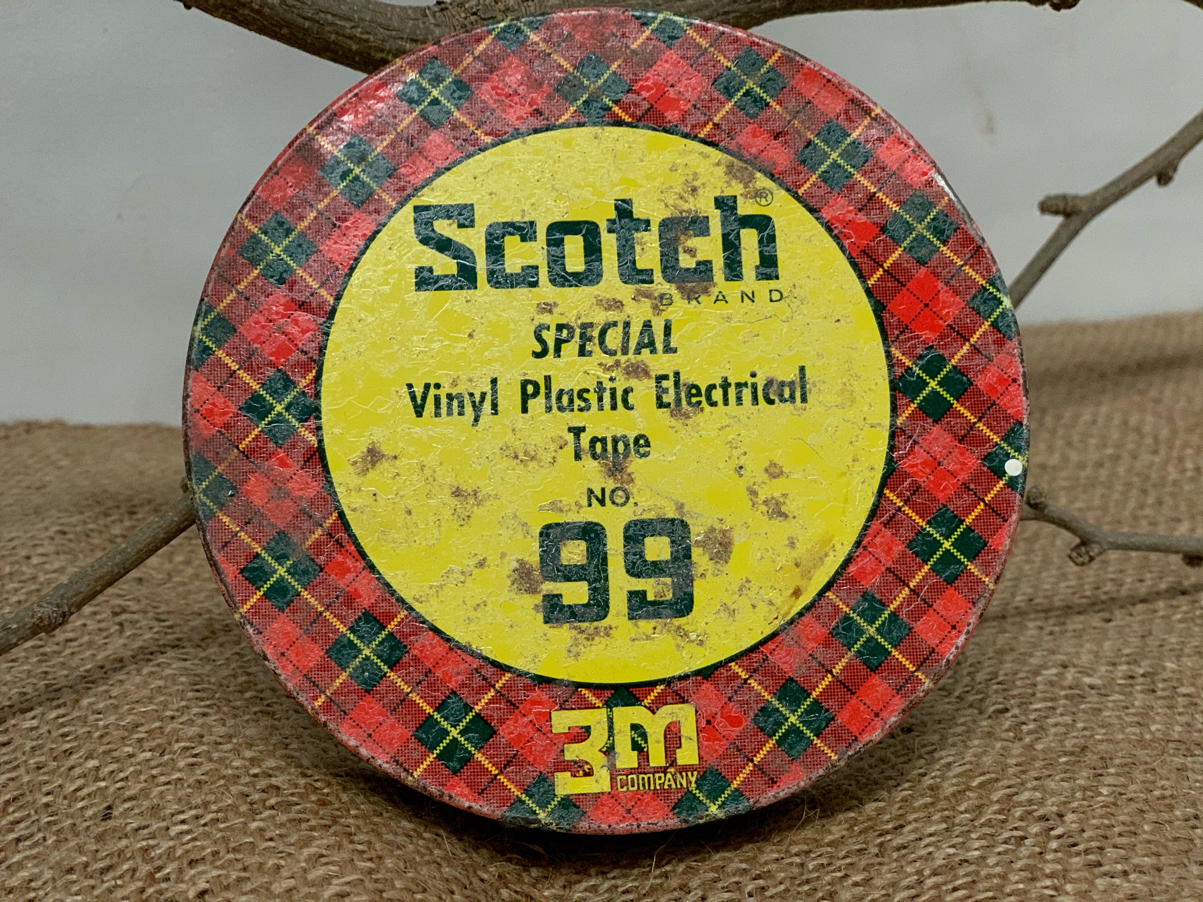 Vintage Scotch Tape Tin