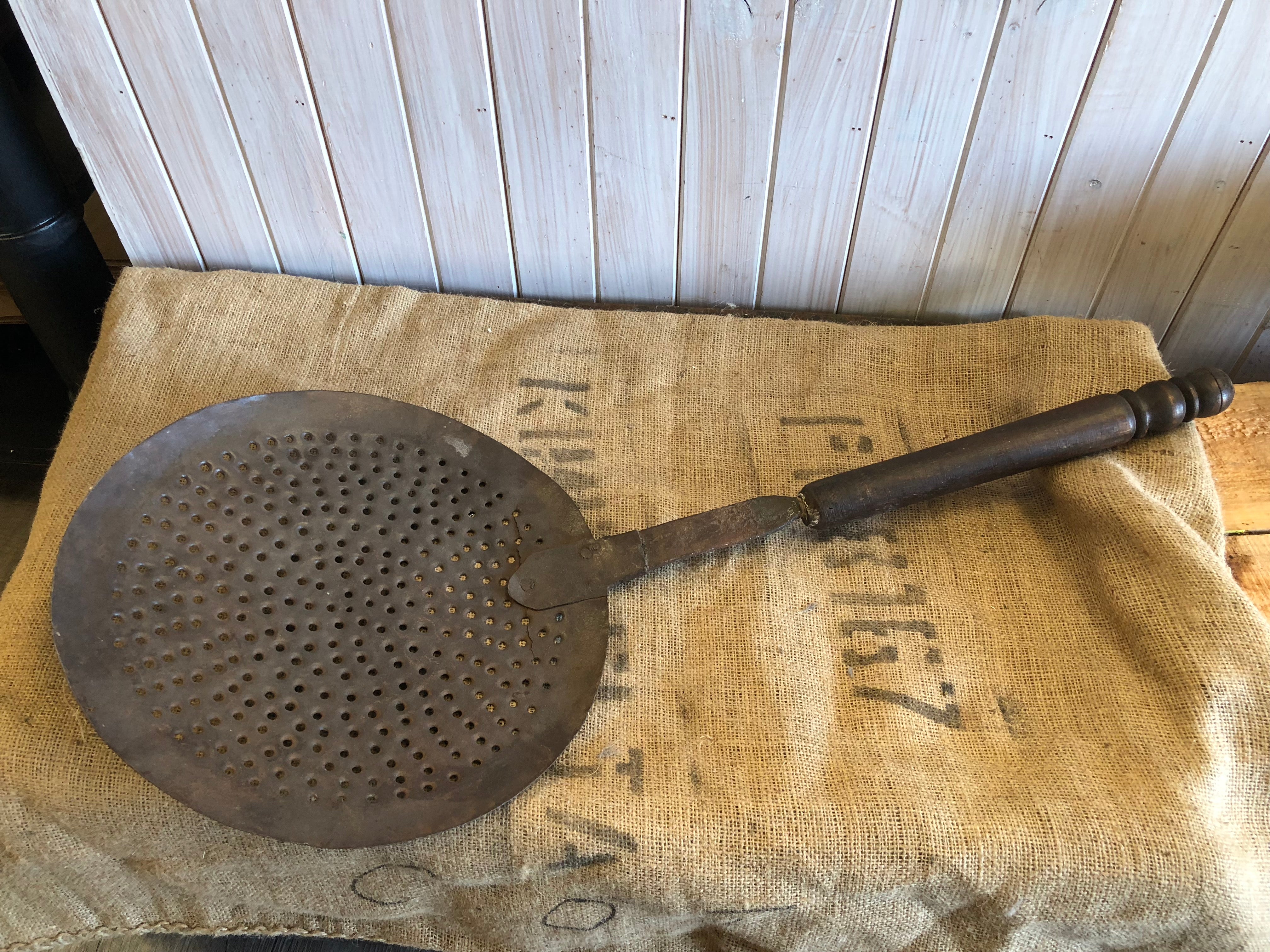 Vintage Metal & Timber Strainer