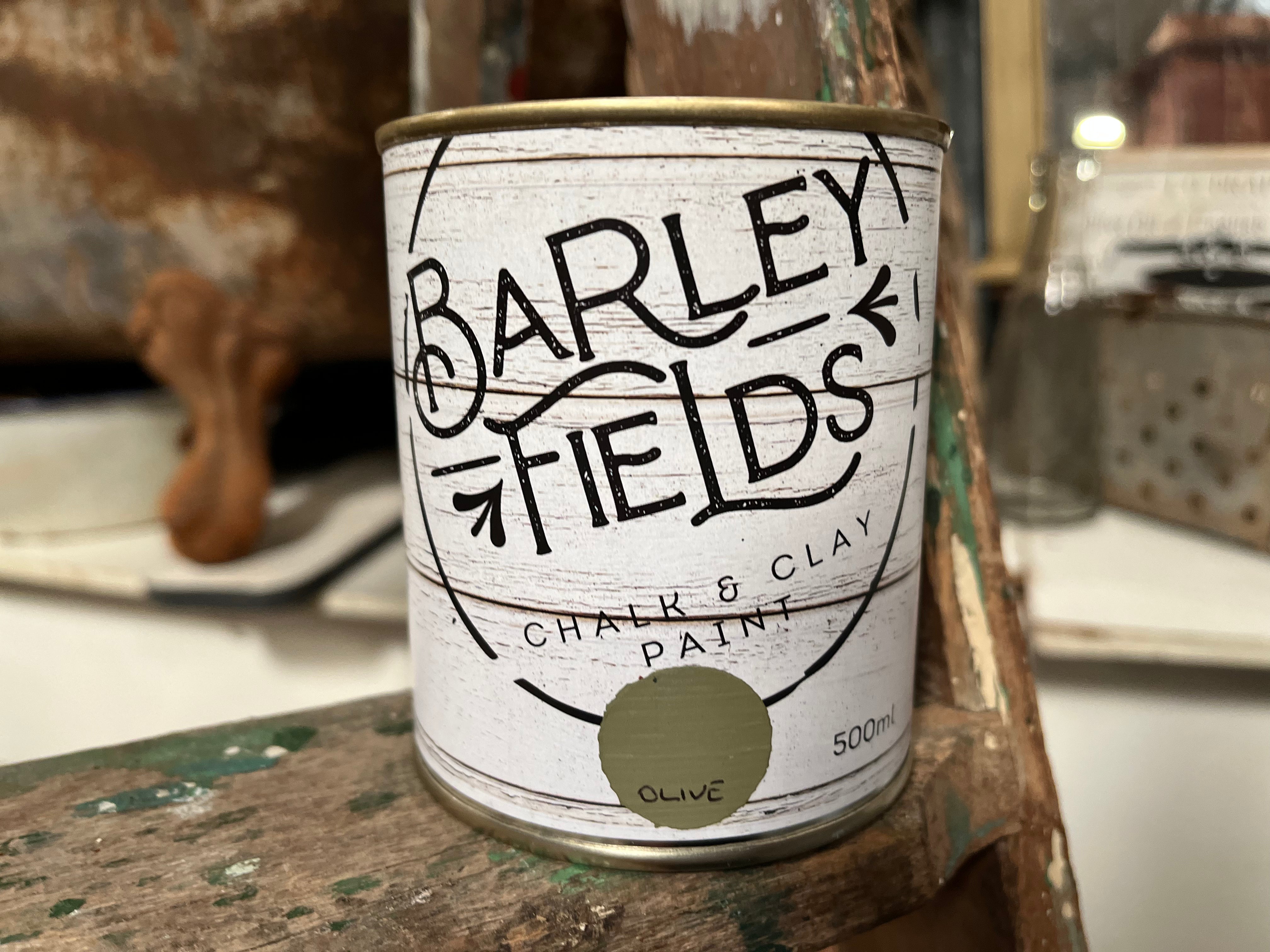 NEW Barleyfields OLIVE Chalk Furniture paint