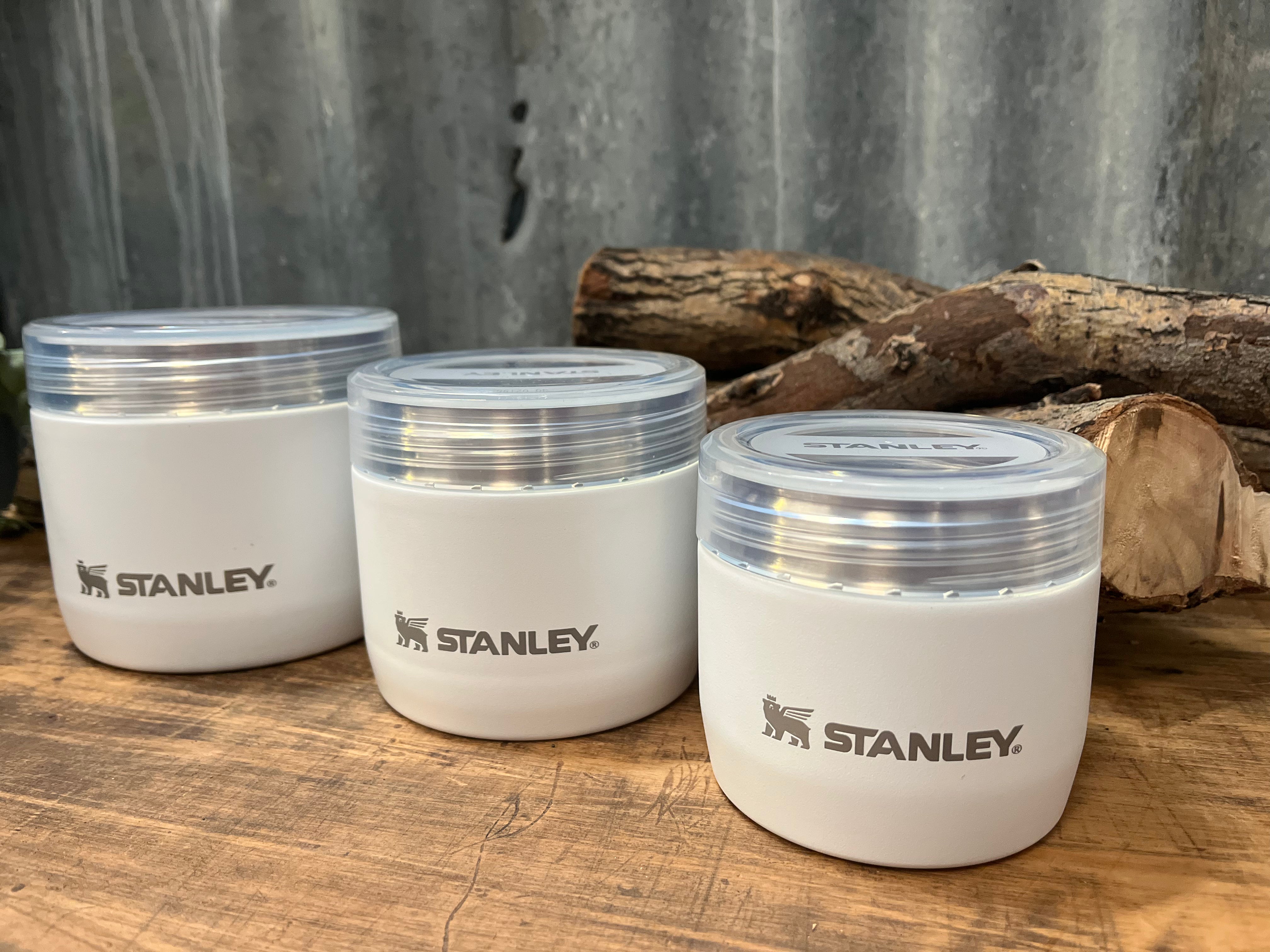Stanley Insulated WHITE Vacuum Food storage set of 3