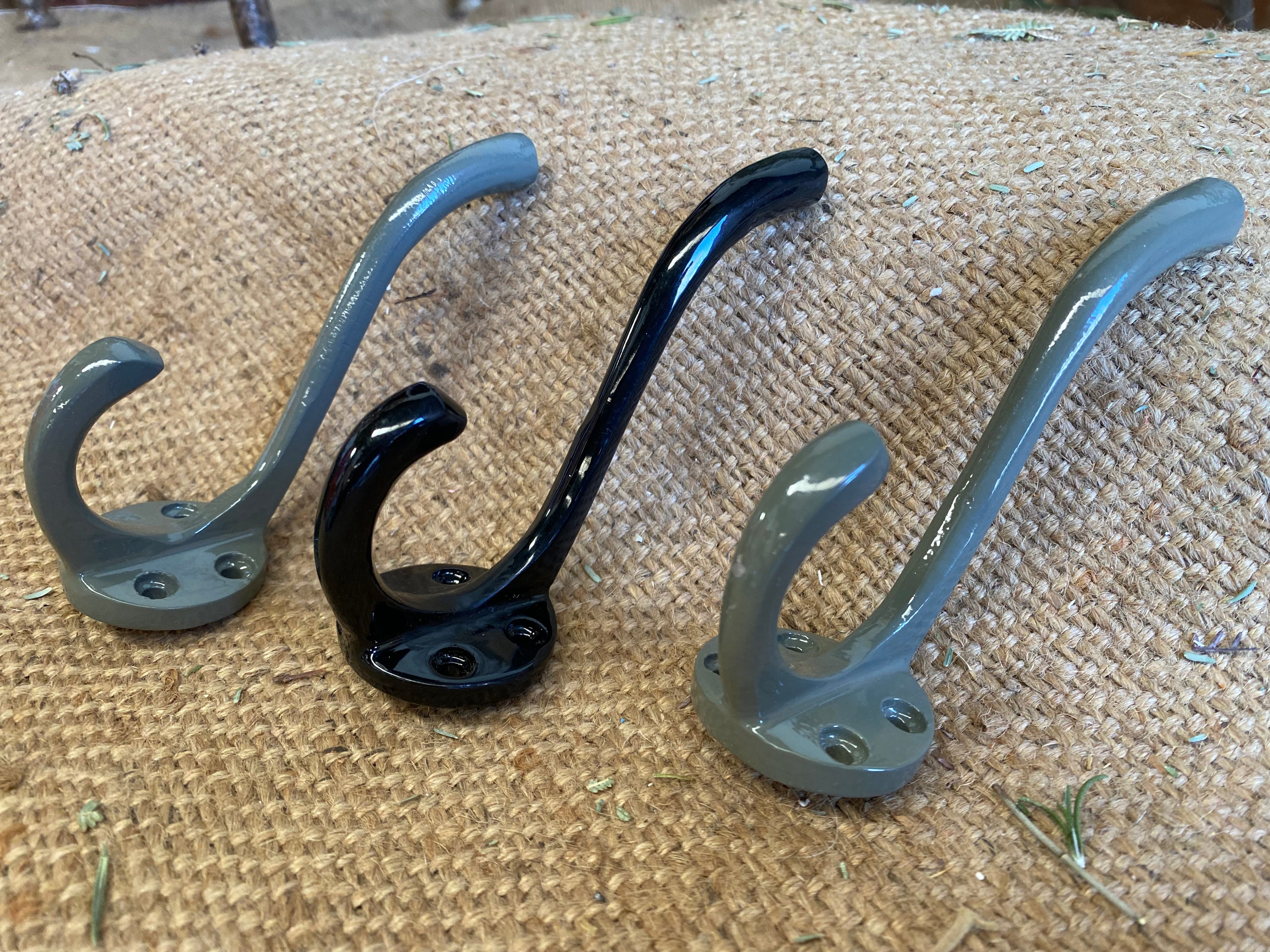 Retro COLOUR POP wall hook Large set of 3 hooks only