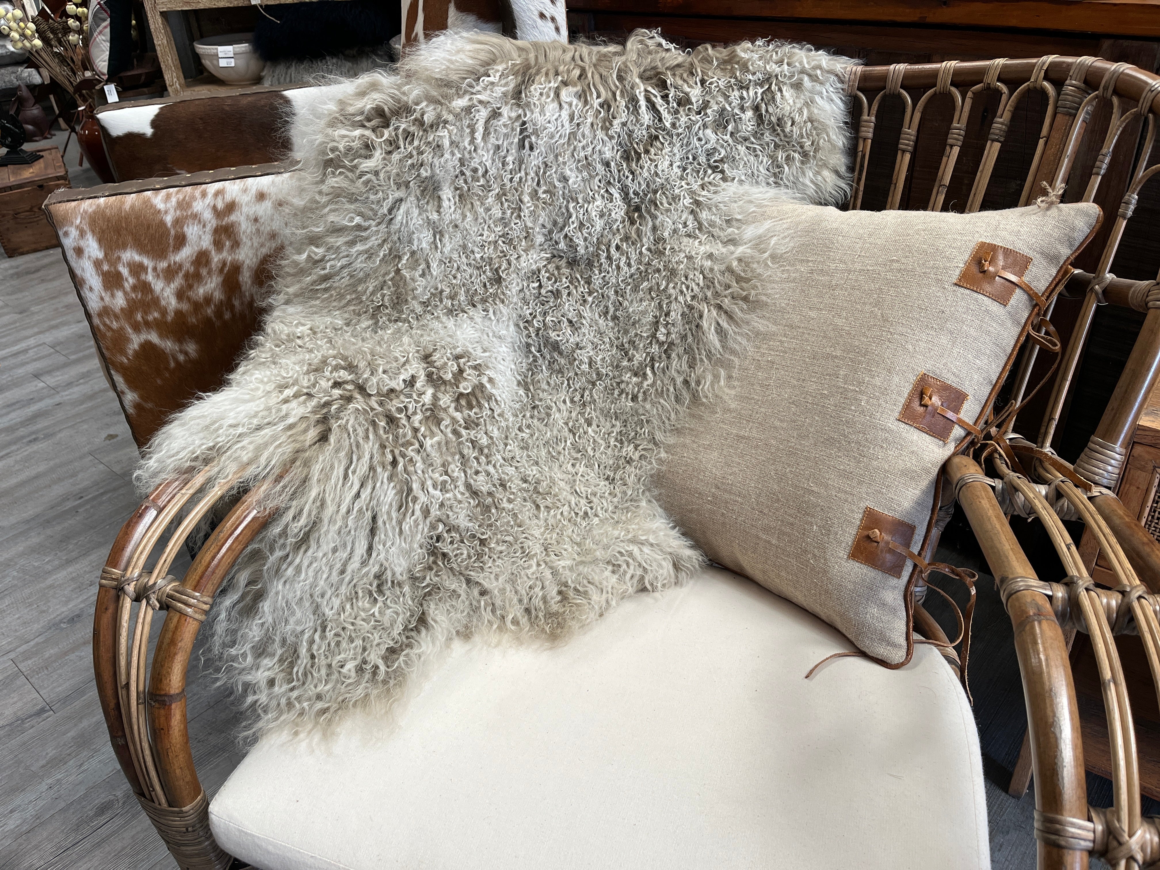 Mongolian GUM Sheepskin Rug