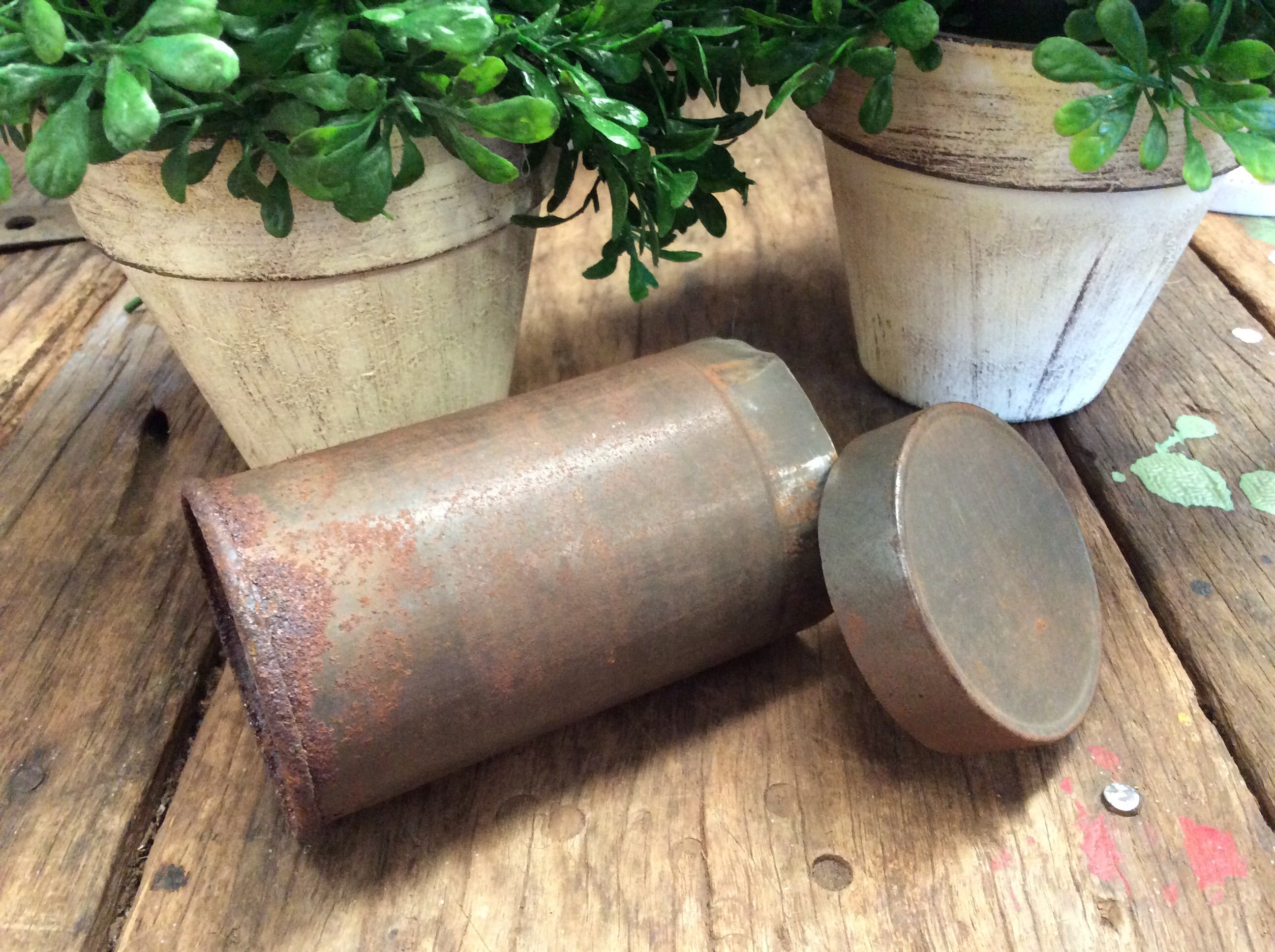 Small Vintage Tin