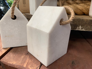 Marble White Doorstops