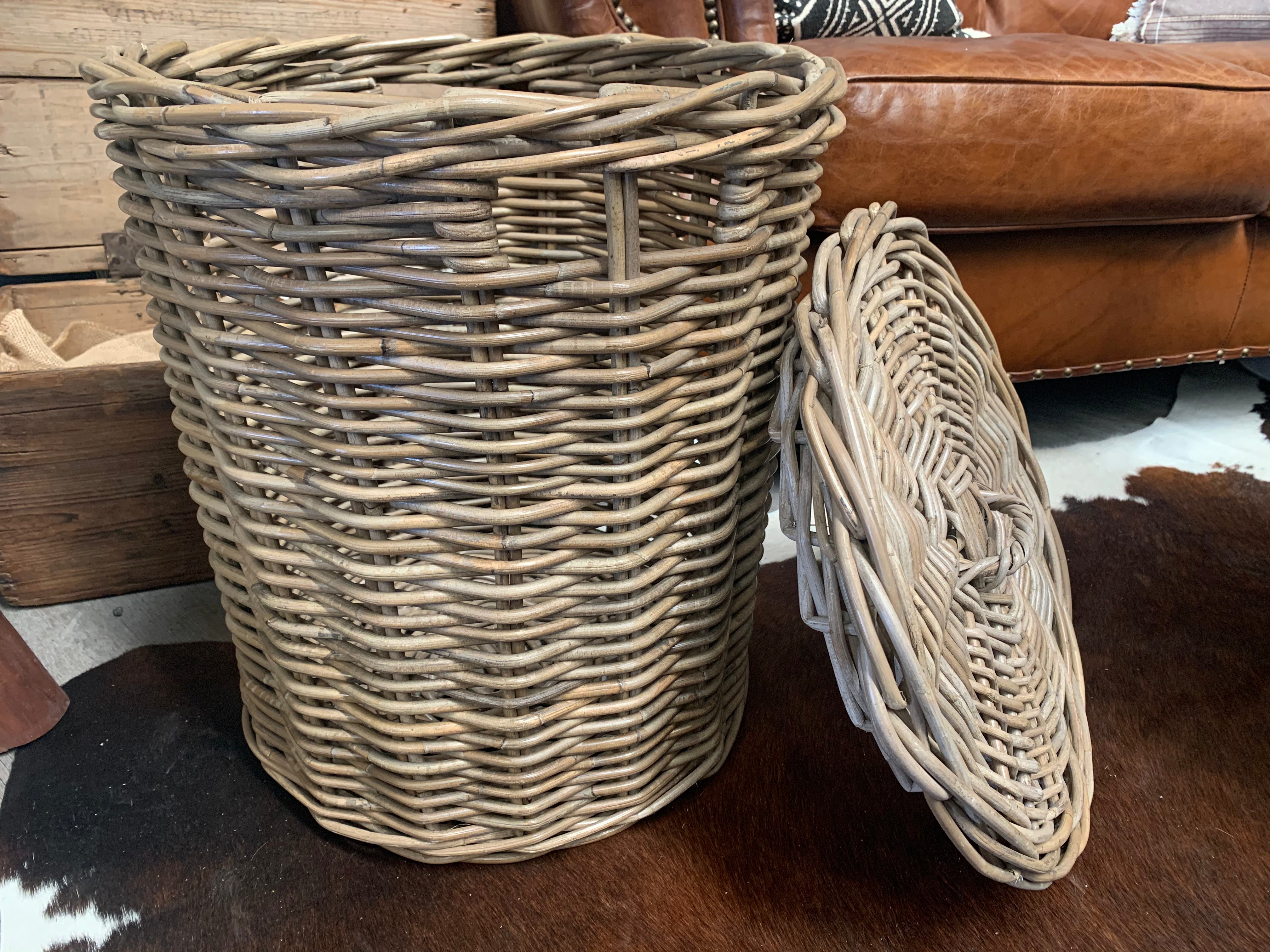 Large HARPER Laundry Basket with Lid