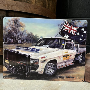Aussie UTE Metal Art sign