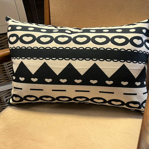 ARIZONA Navy Rectangle Cushion FREE Postage