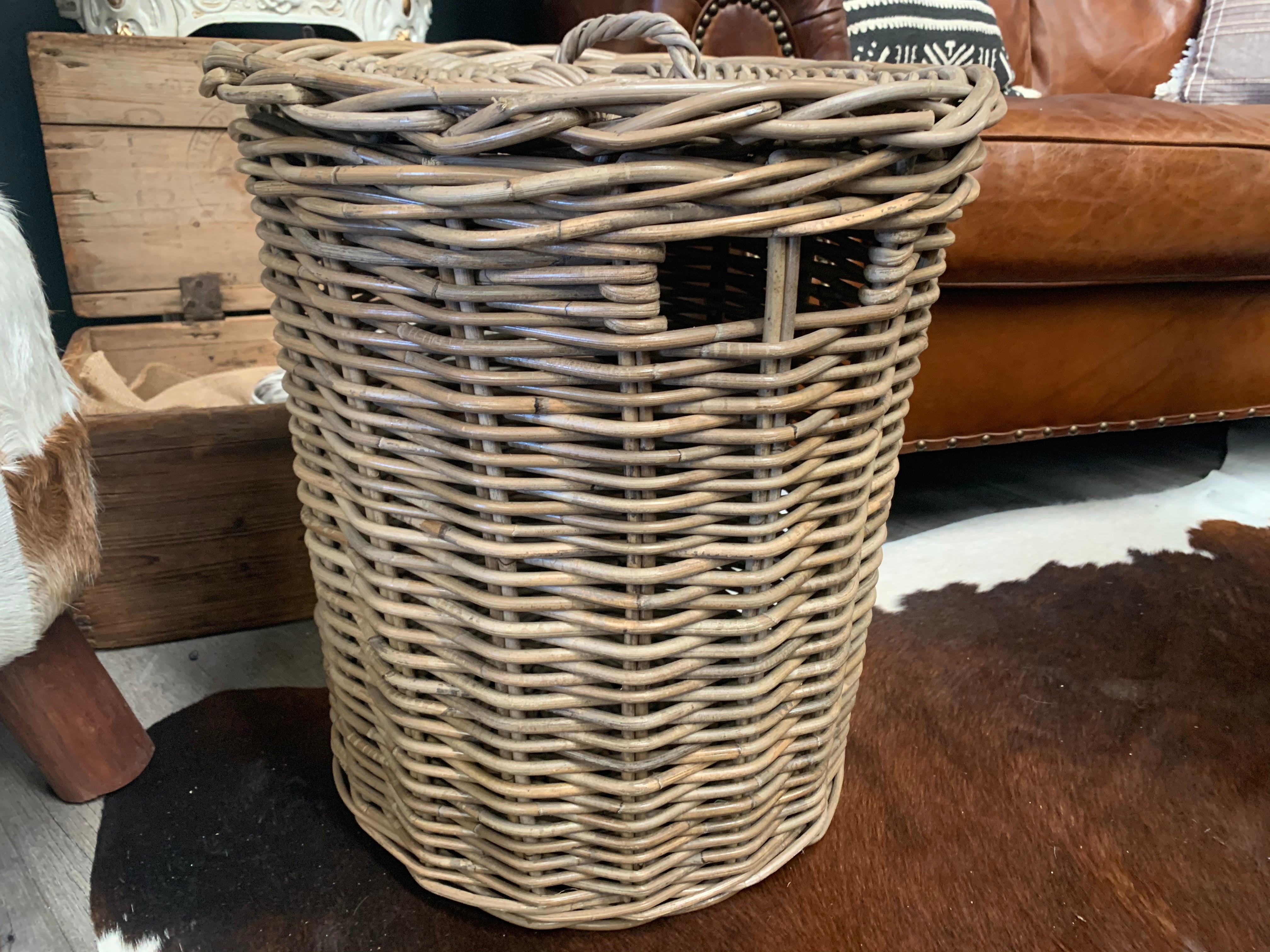 Large HARPER Laundry Basket with Lid