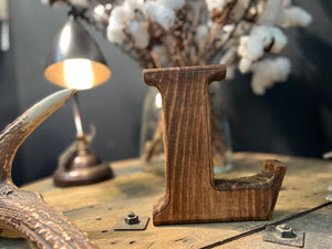 Handmade Timber Letter L