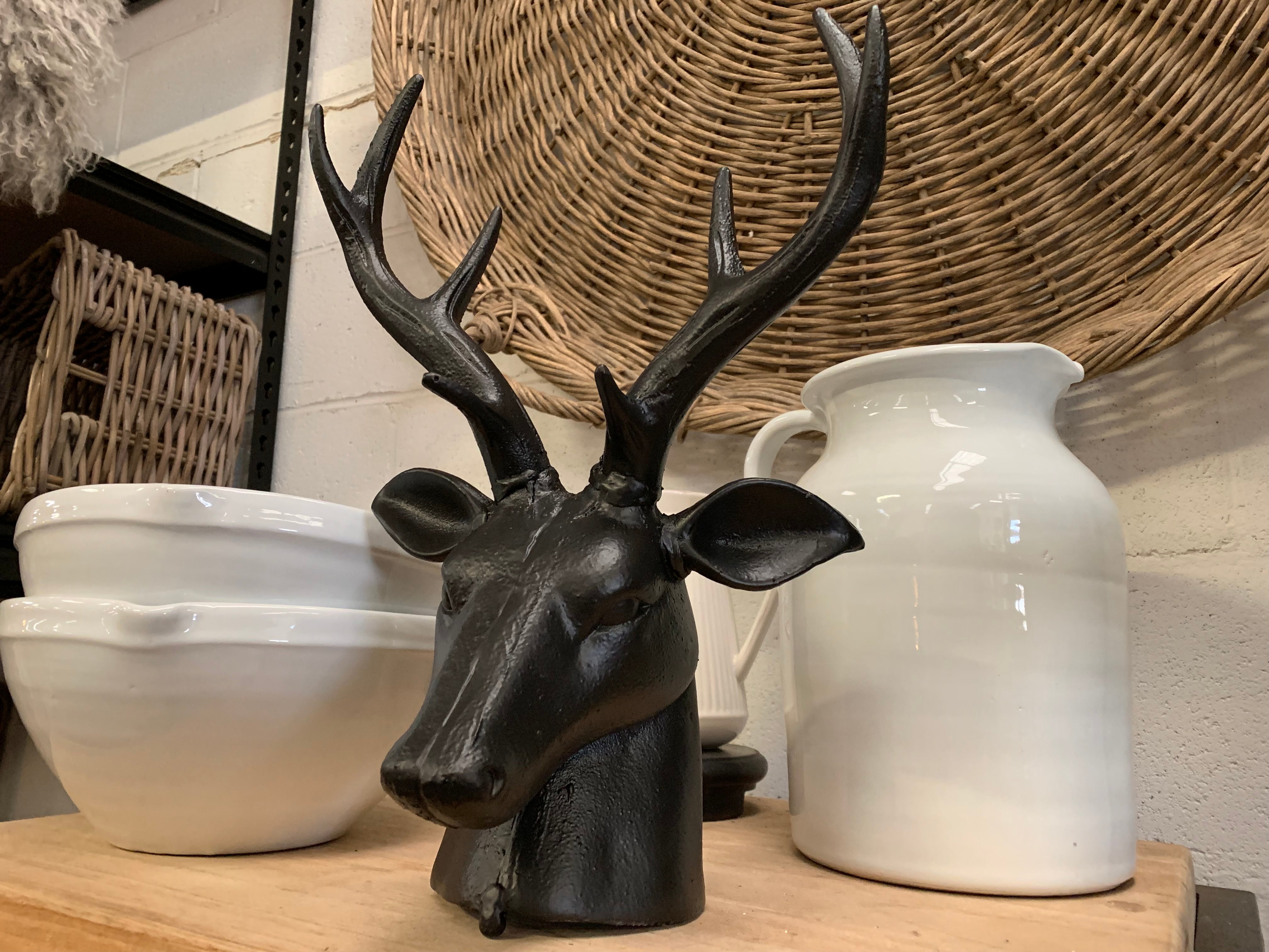 Cast Iron Deer Head