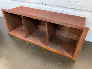 Rusty Wall Planters