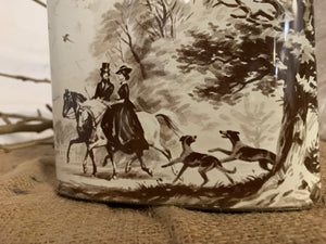 Vintage Red Lid Tin