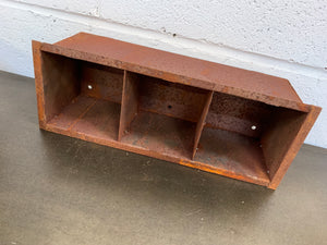 Rusty Wall Planters