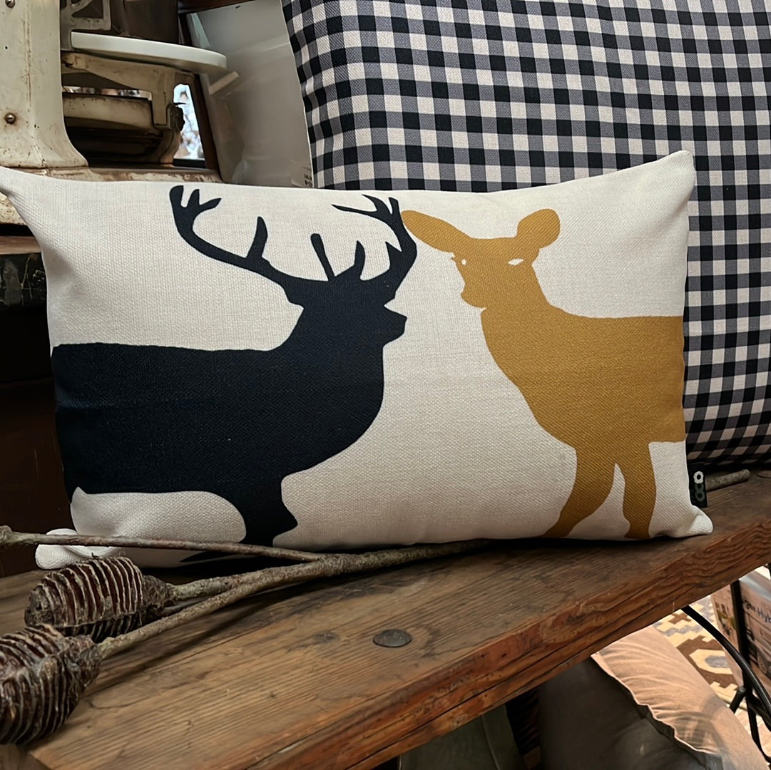 PURSUIT Deer Rectangle Cushion FREE Postage