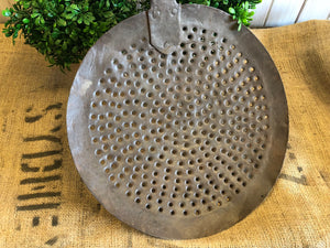 Vintage Metal & Timber Strainer